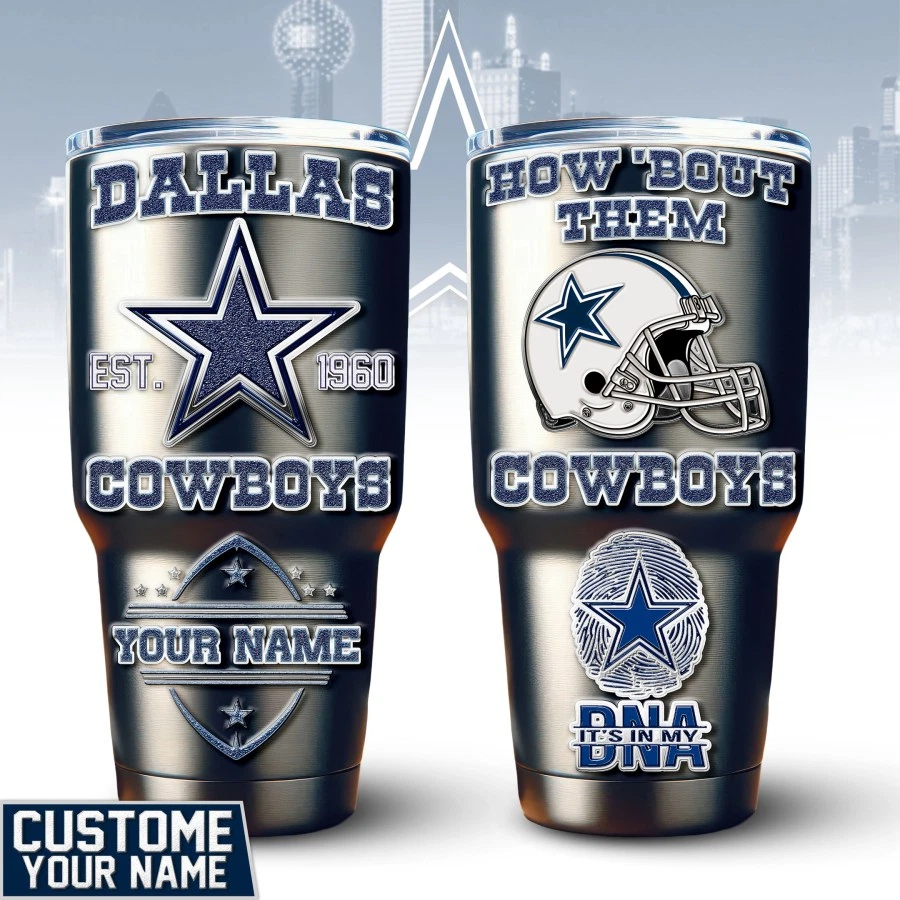 Dallas Football Team Cowboyss Tumbler, Gift for Fan