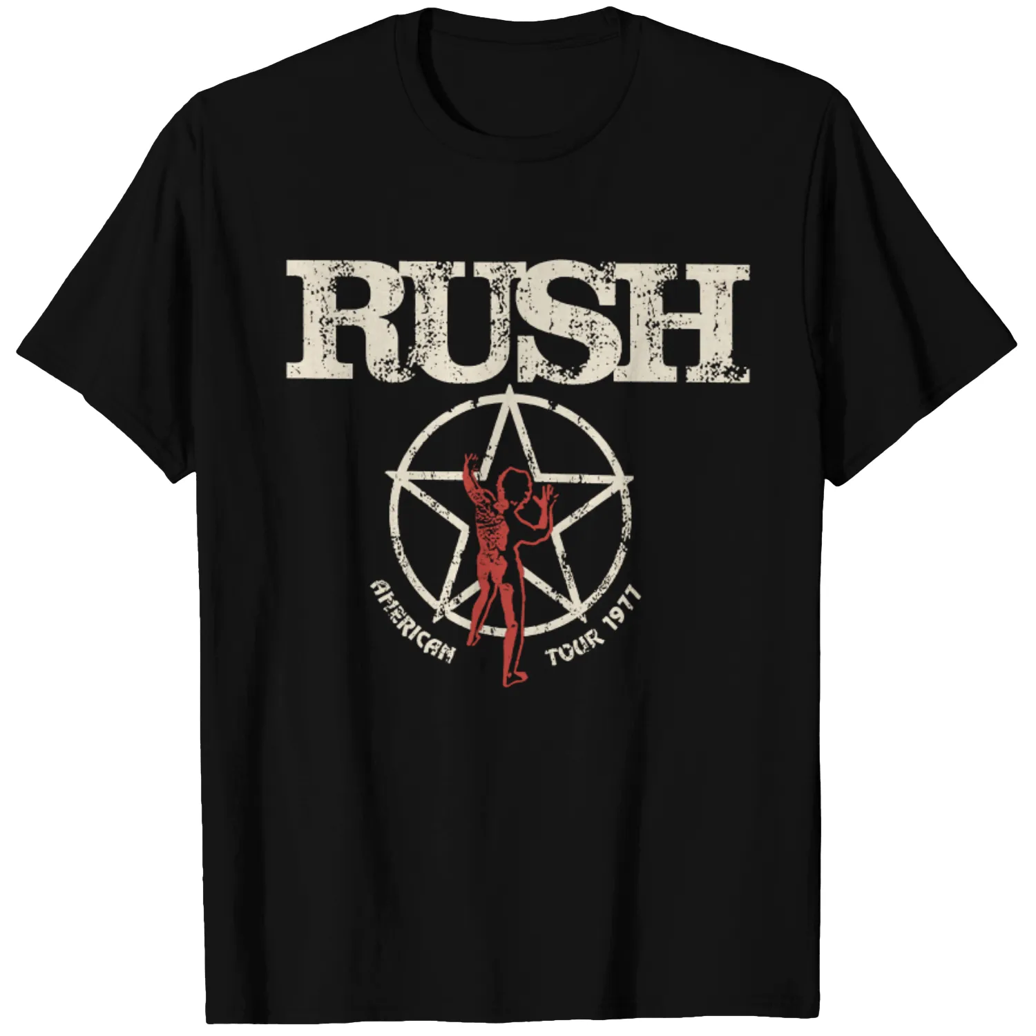 Rush American Tour 1977 T-Shirt