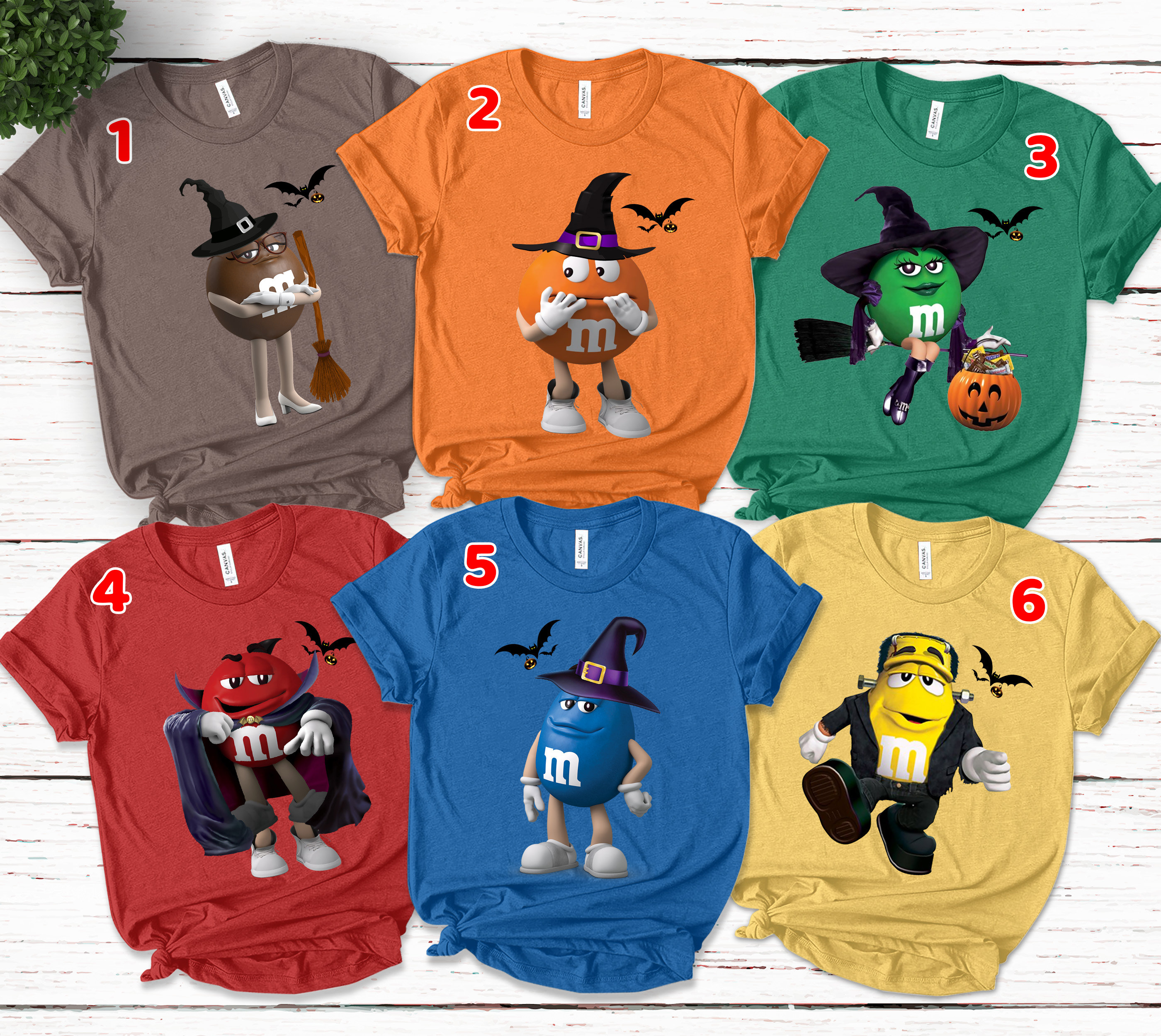 M&M Candies T Shirt, M And M Matching Shirt, Family Halloween Shirt