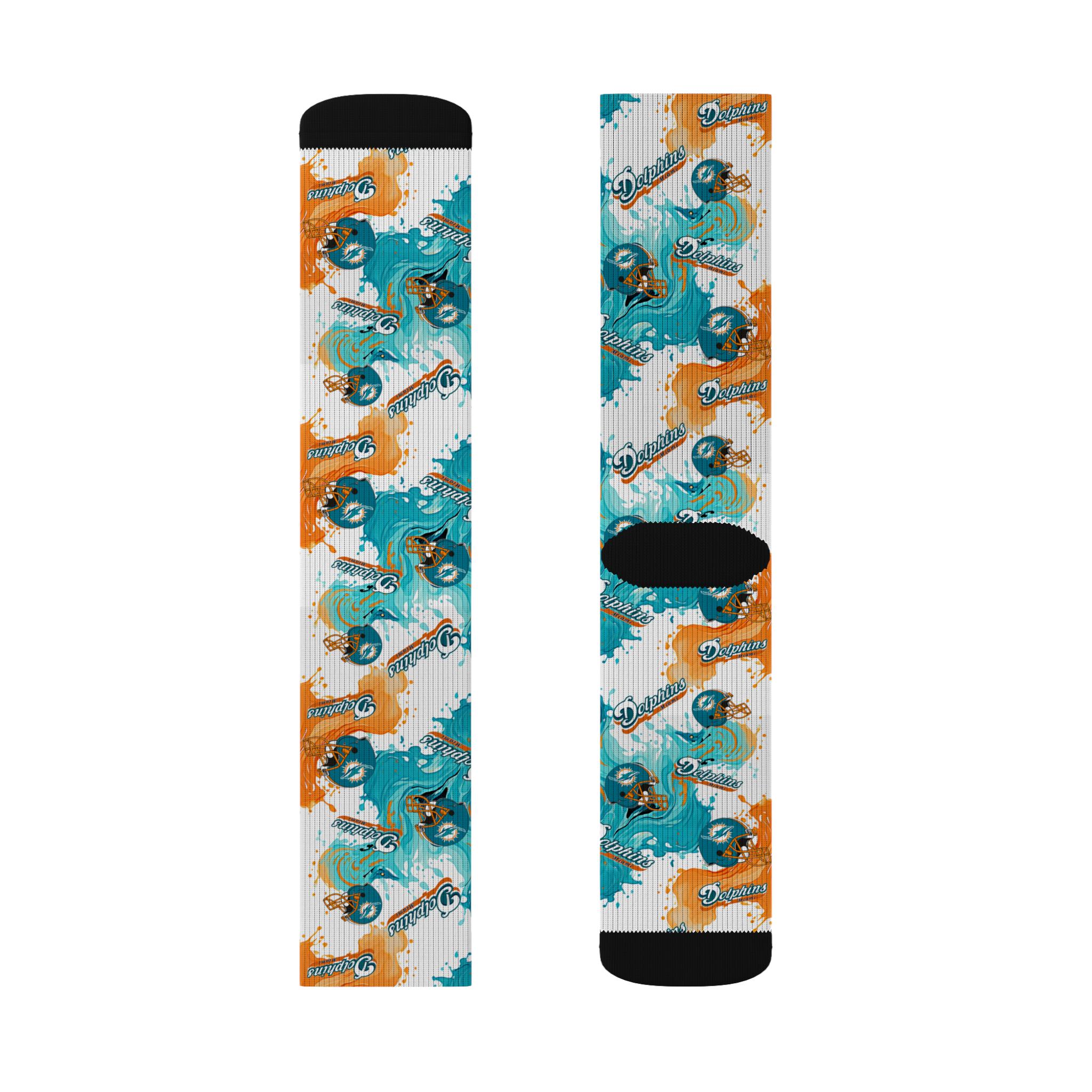 Miami Dolphins Socks