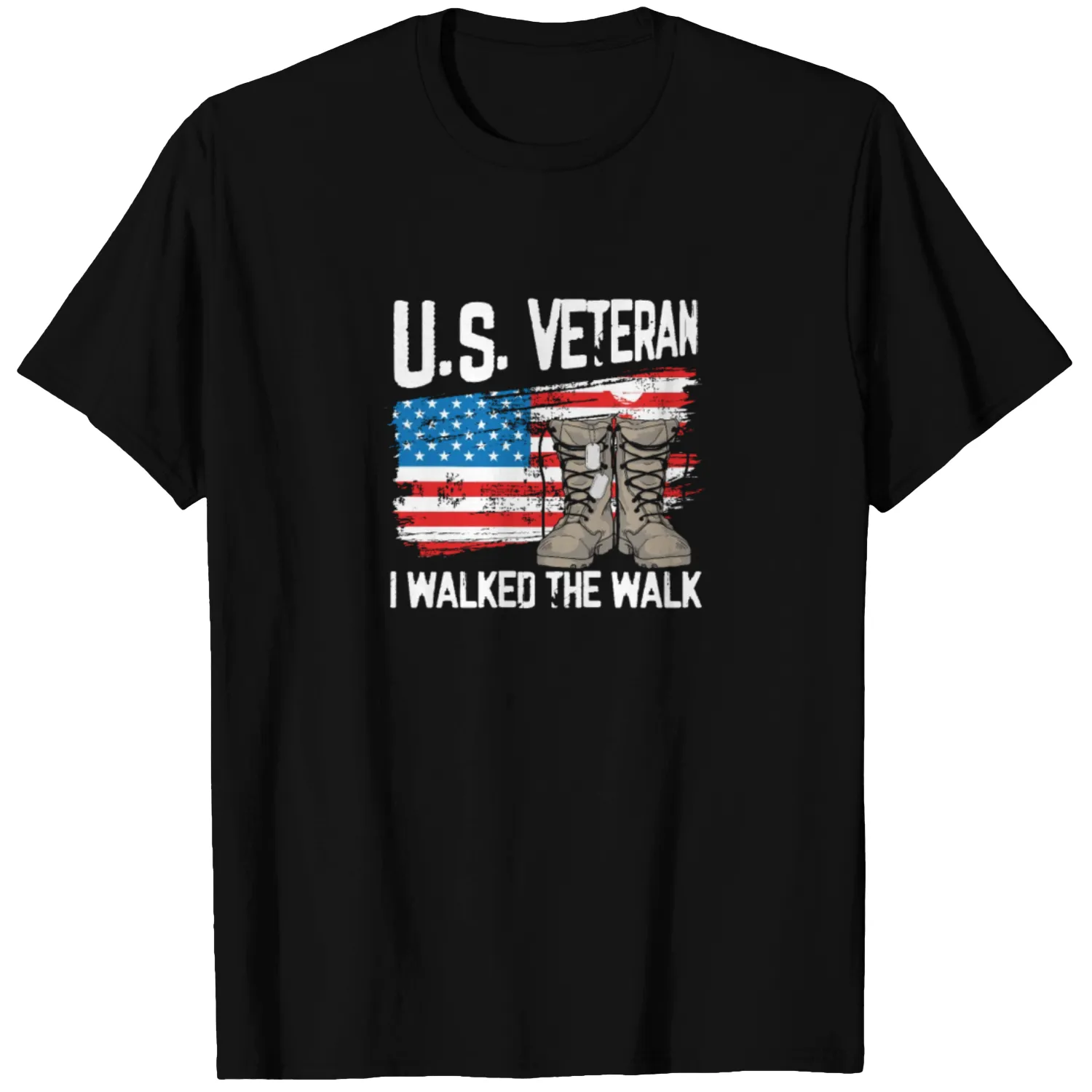 I Walked The Walk - US Veteran T-shirt