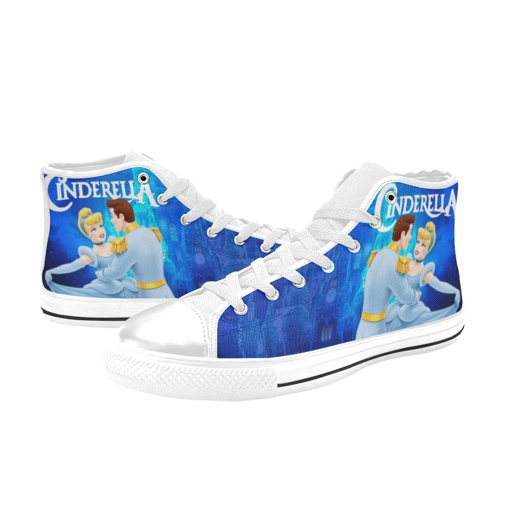 Cinde High Top Canvas Shoes, Cinde Princess Sneakers