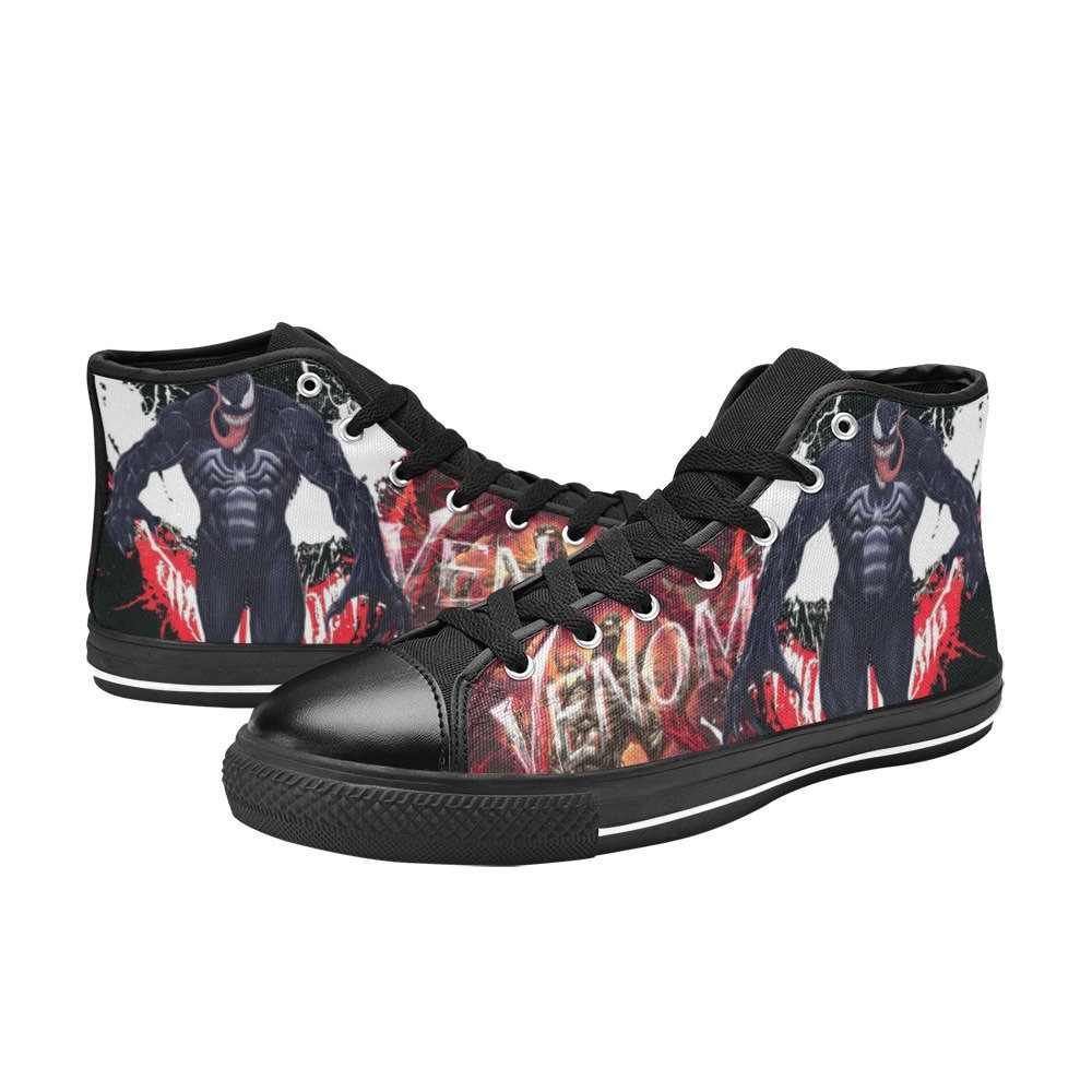 Venom High Top Sneakers Canvas Men Shoes