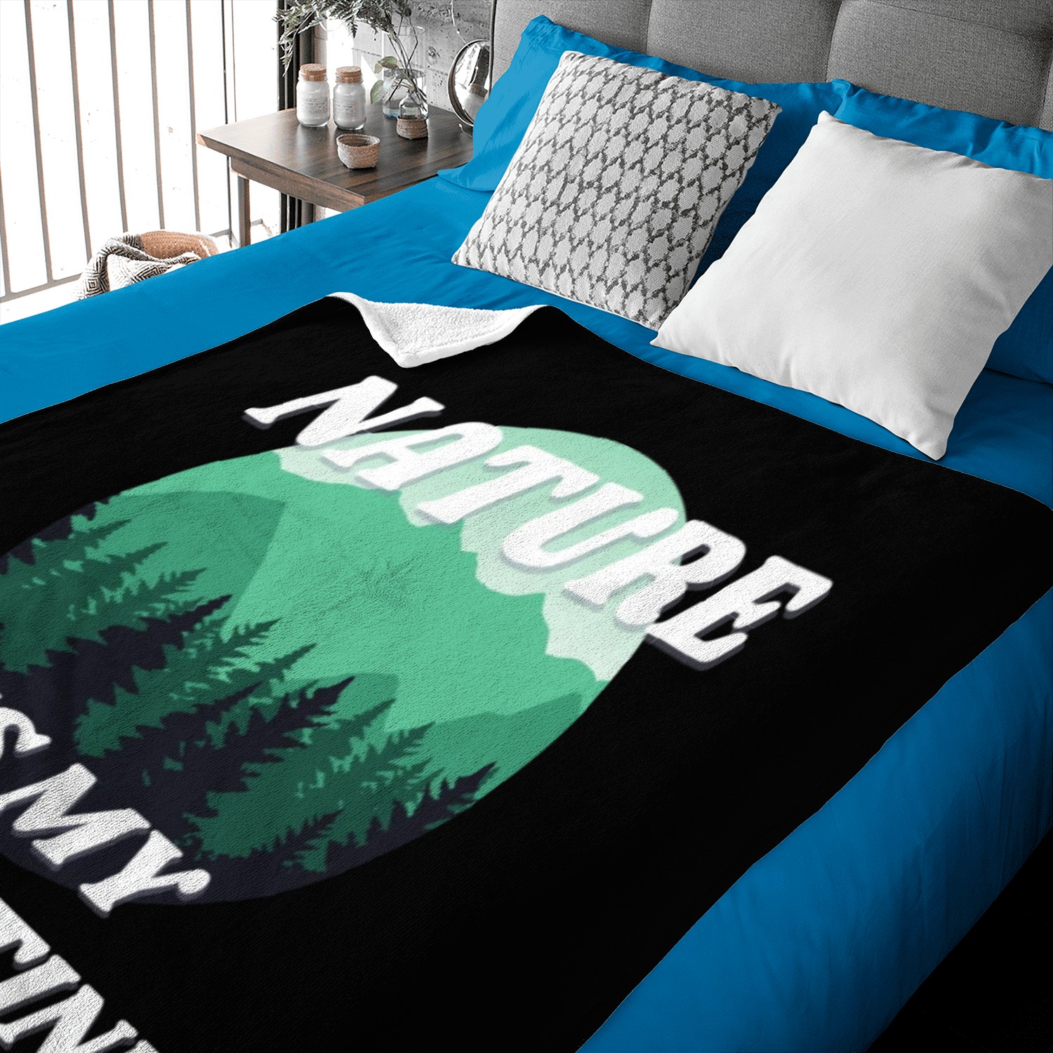 Nature Is My Valentine 2 Baby Blankets