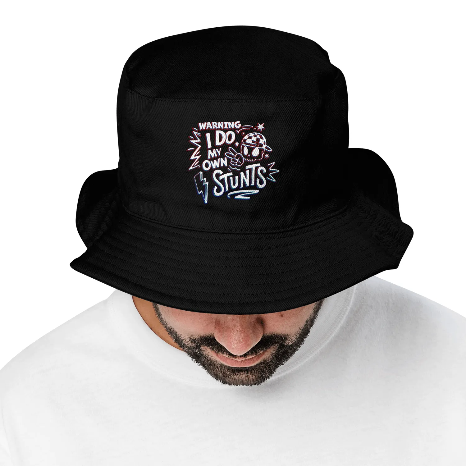 I Do My Own Stunts Bucket Hats