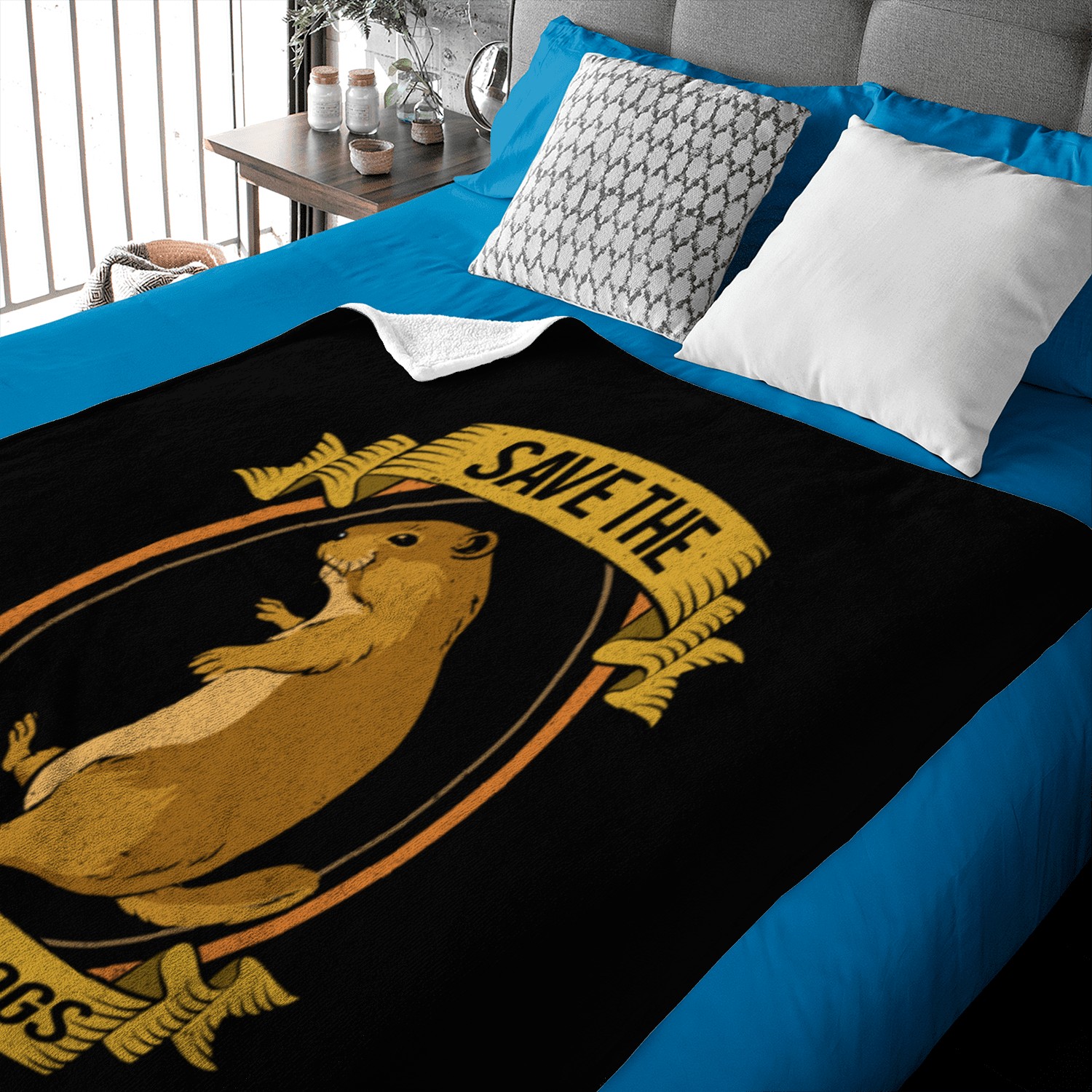 Prairie Dog Baby Blankets