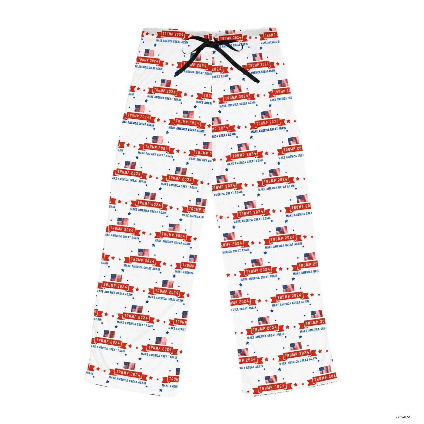 TRUMP 2024 PATTERN Women's Pajama Pants