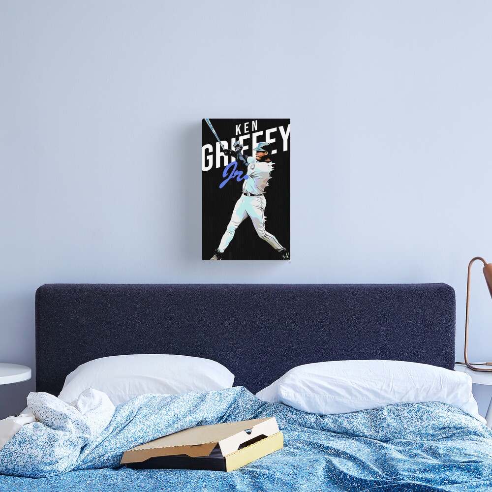 Ken Griffey Jr Canvas, Gift for baseball fan