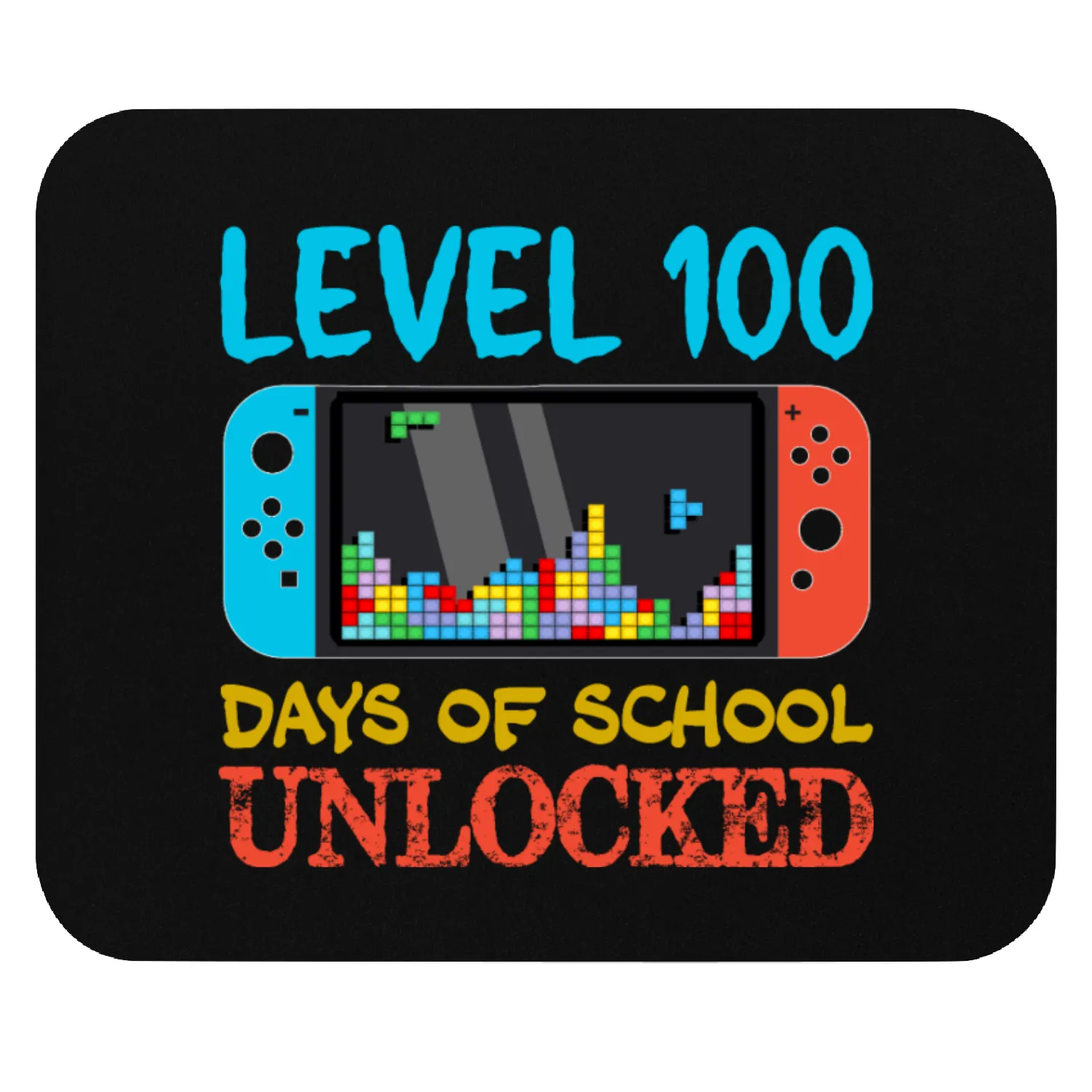 Level 100 Days of School Unlocked Mouse Pads
