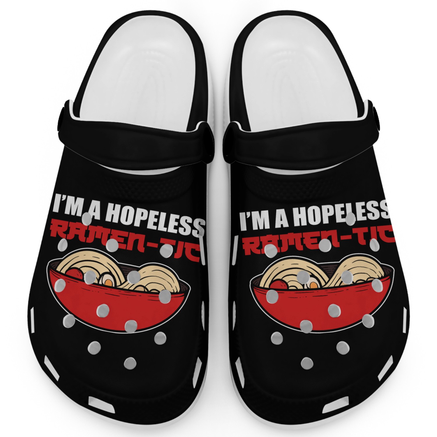 A Hopeless Ramentic Romantic Person Gift Clogs