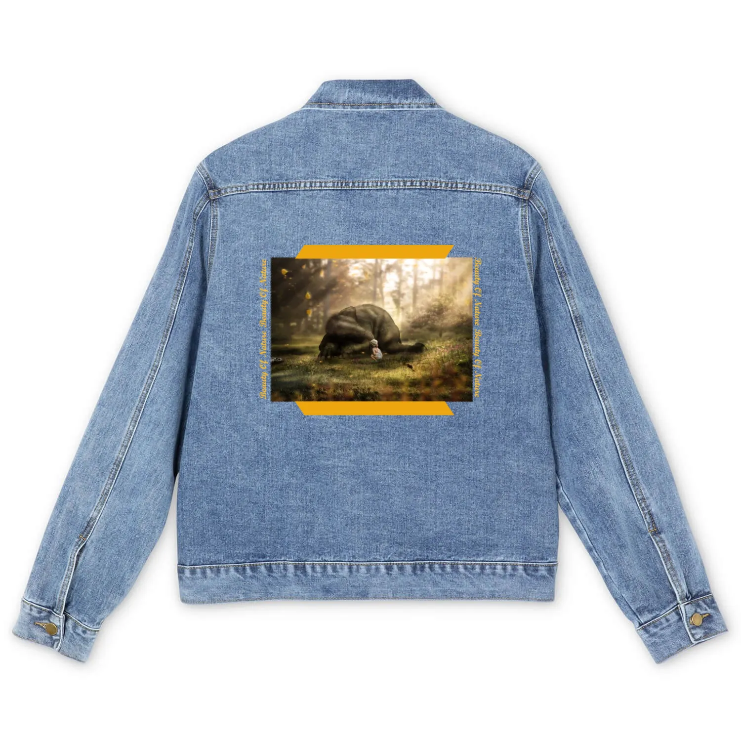 The Beauty of Nature Men's Denim Jackets