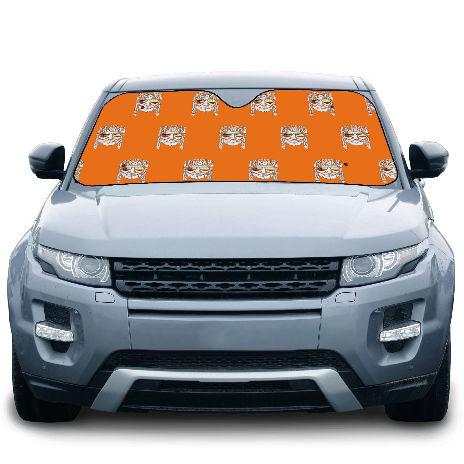 Have A Willie Nice Day Unisex Car Sun Shades Love USA