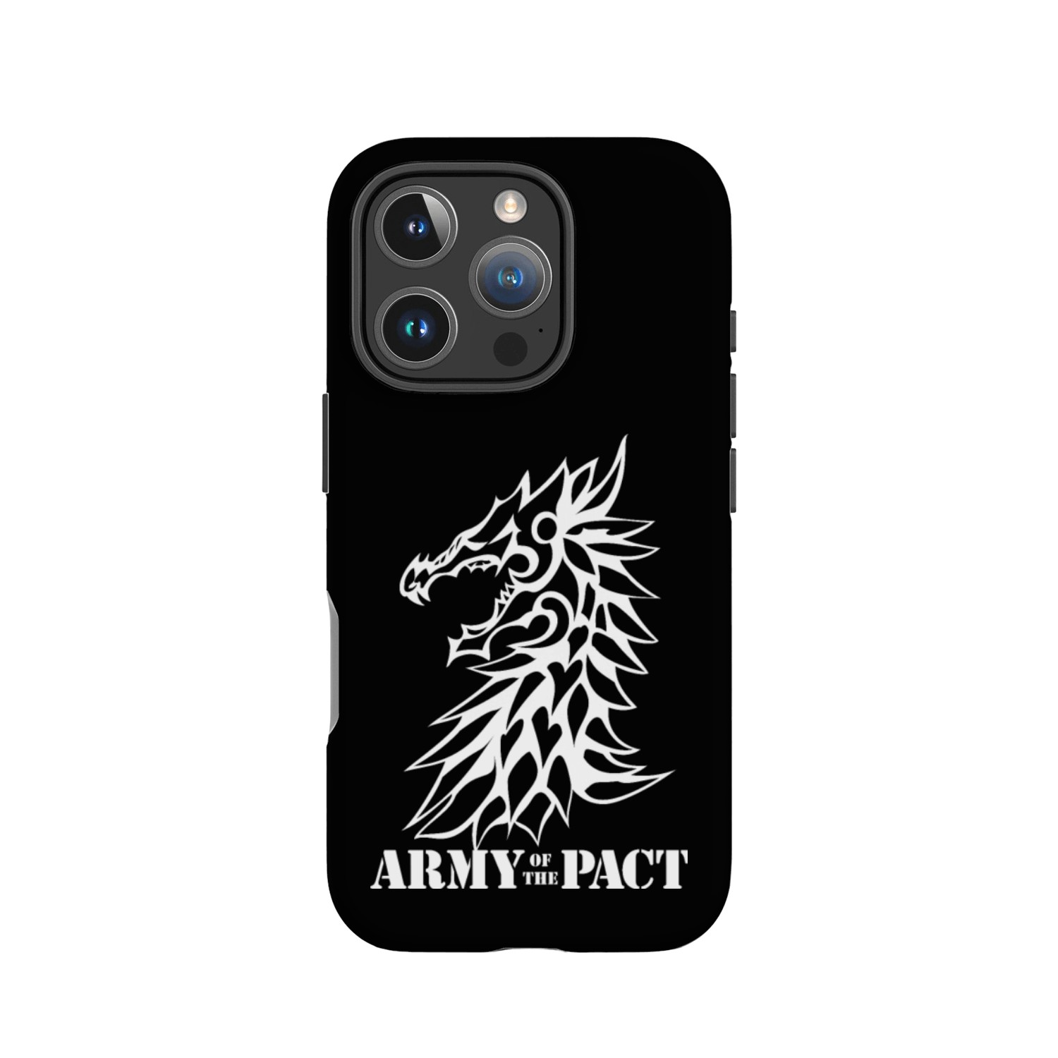 APEP Type Logo White IPhone Cases