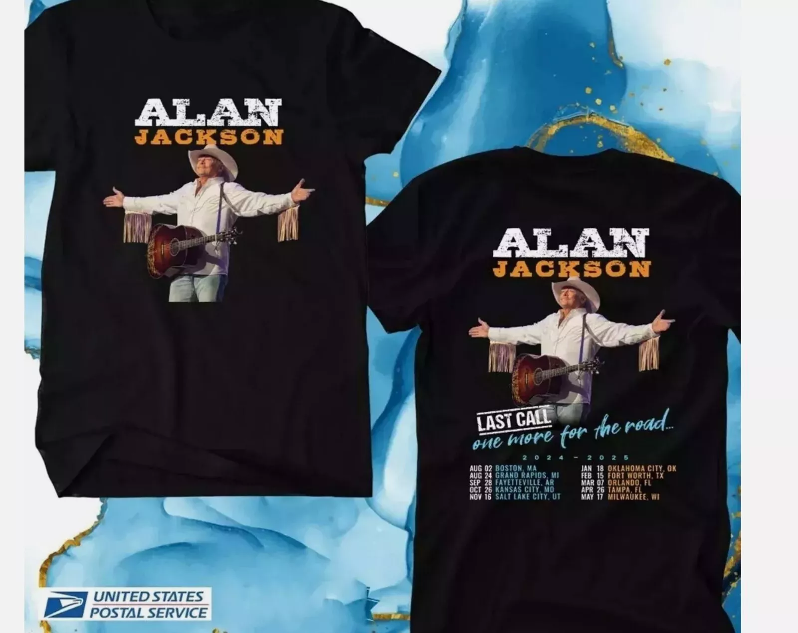 ALAN JACKSON LAST CALL ONE MORE TOUR 2024-2025, ALAN JACKSON Tshirt