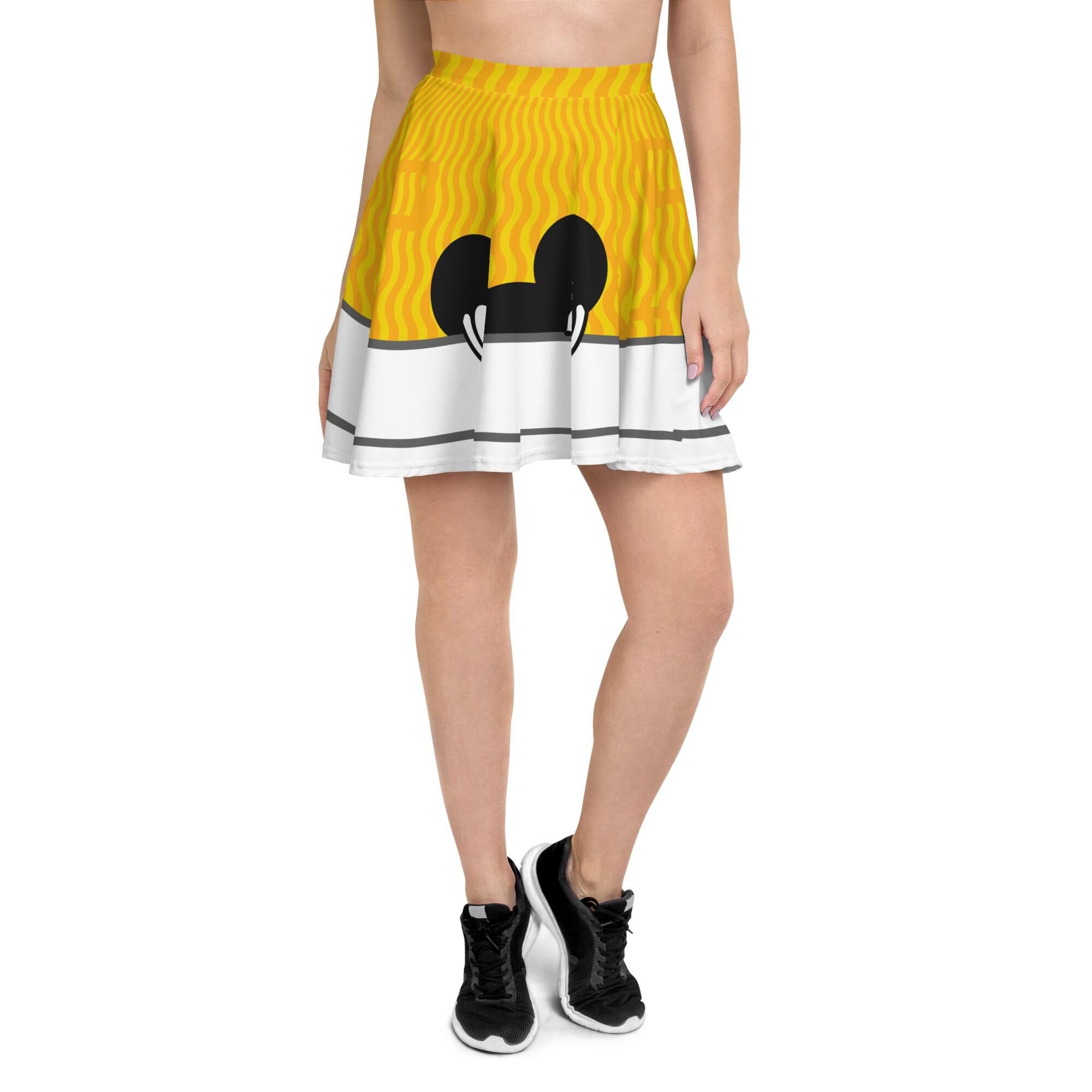 Popcorn Bucket Running Costume Skater Skirt