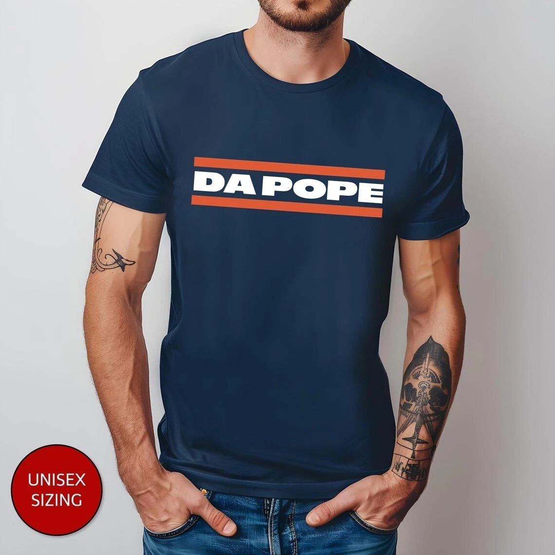 Da Pope Chicago T-Shirt Leo XIV, All Sizes