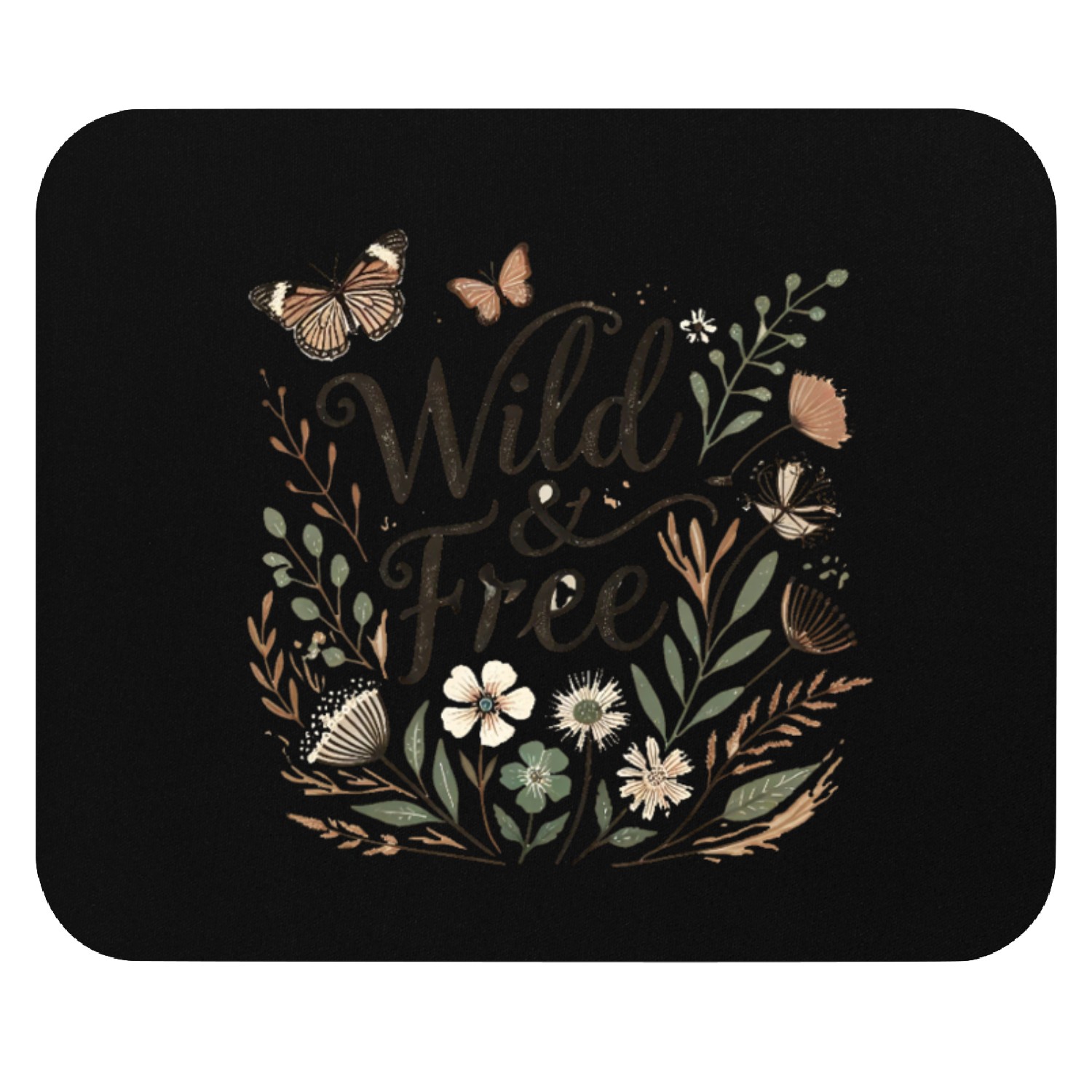 Wild and Free – Embrace Your Untamed Spirit Mouse Pads