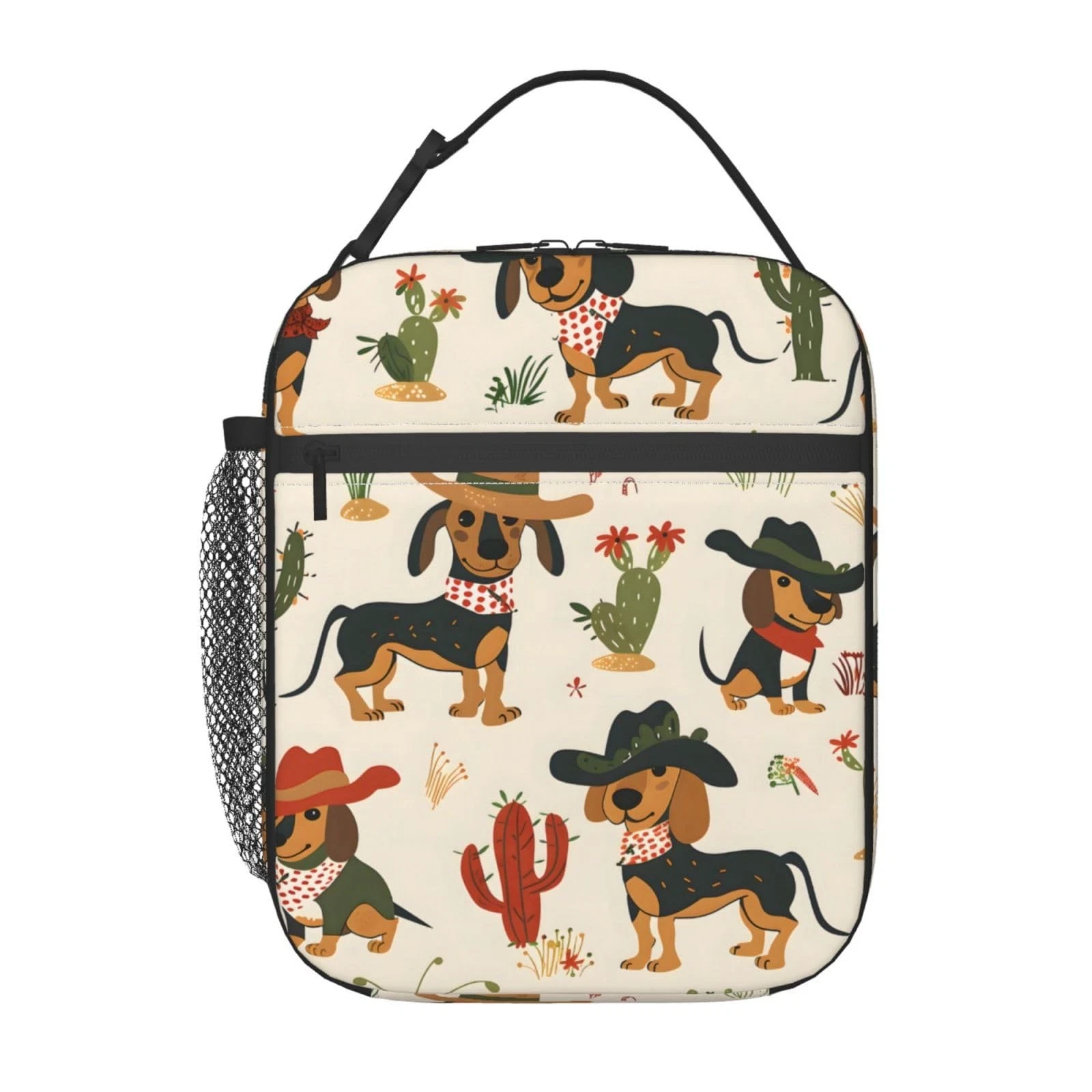 Cute Dog Lunch Bag For Girls and Boys