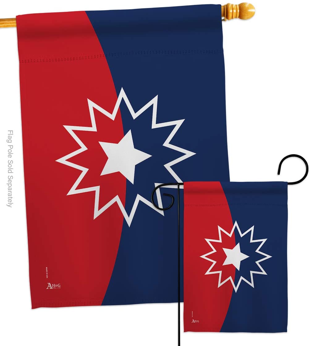 Historic Juneteenth House Flag