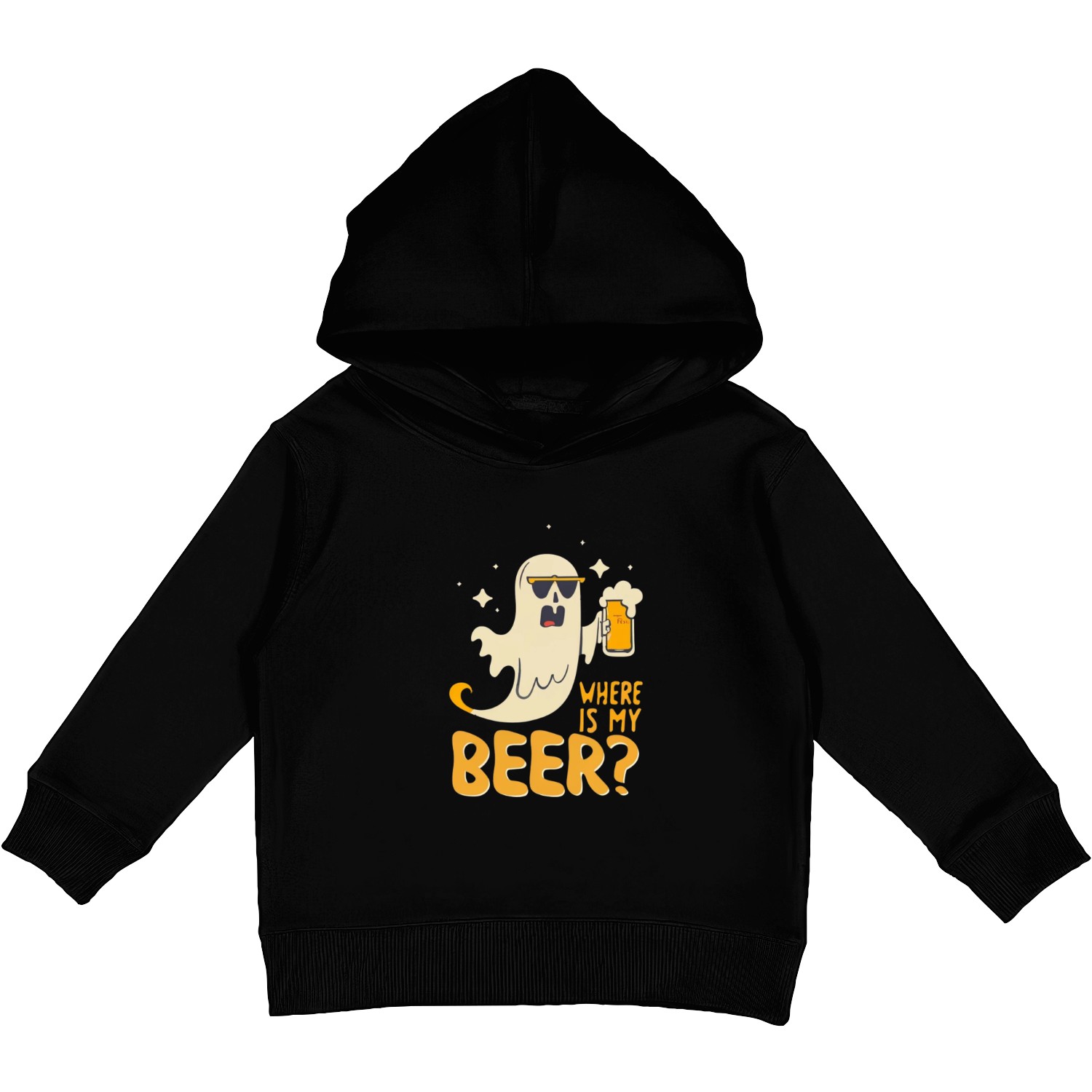 My beer and Halloween Kids Pullover Hoodies
