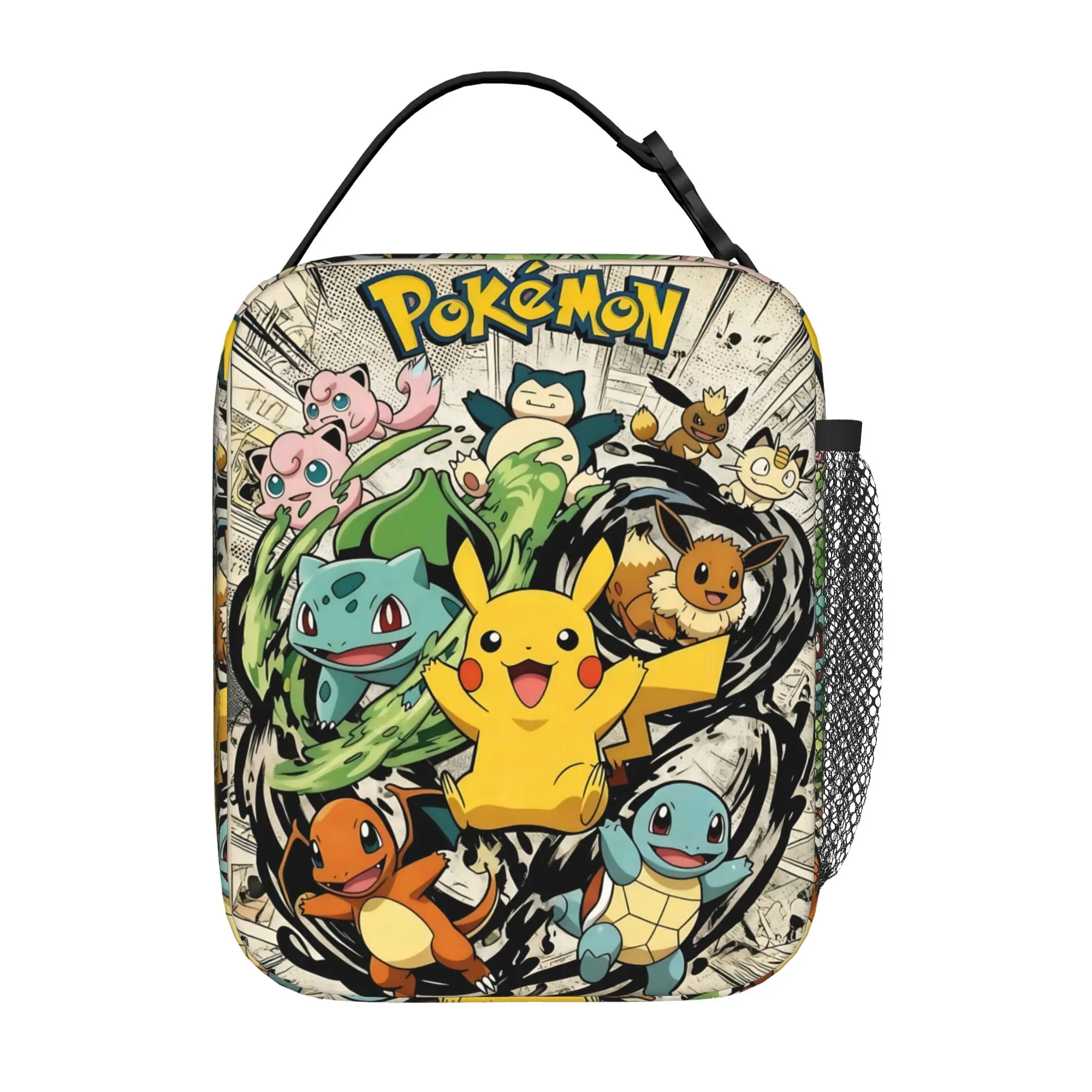 PKM Insulated Lunch Bag Meal Pack Rice Bag bolsa Student Bento Lunch Handbag Insulation