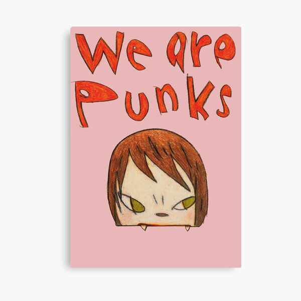 yoshitomo nara we are punking painting Canvas