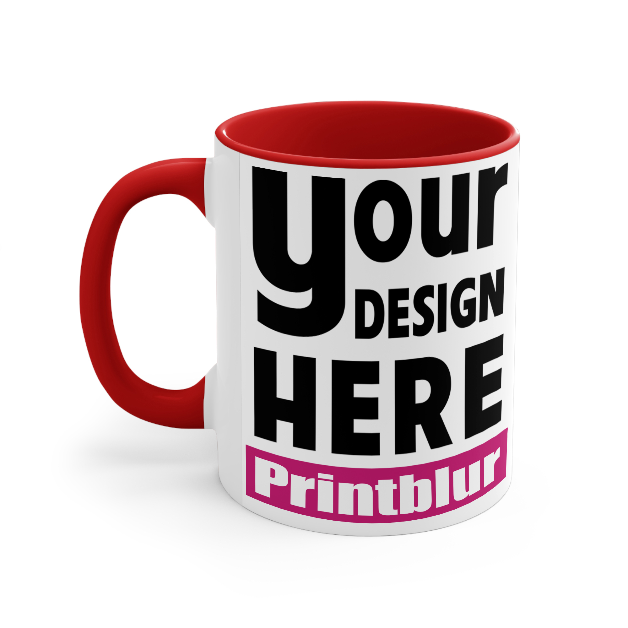 Custom Accent Mugs