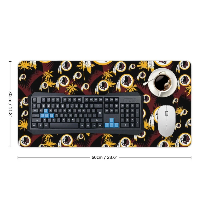 Washington Redskins Desk Mat Protect The Desk Printed Table Mat Decoration