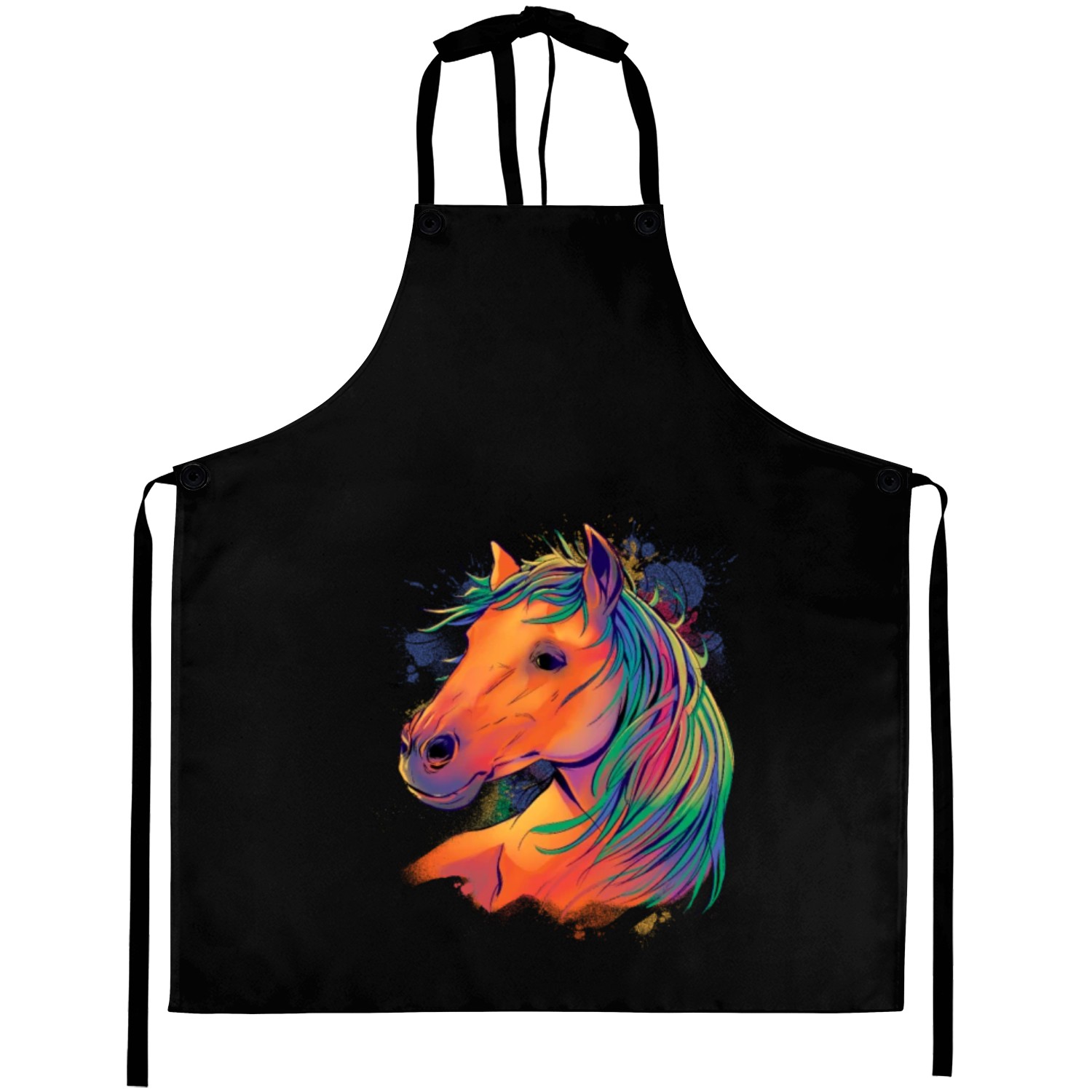 Watercolor Horse Aprons