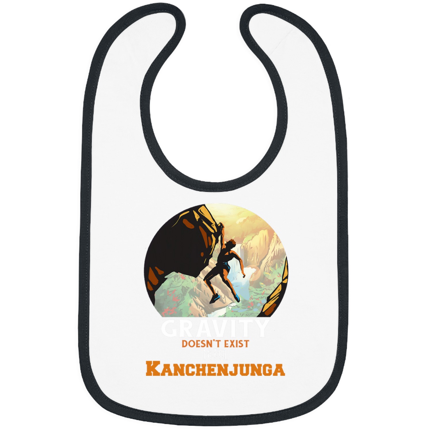 Climber Kangchenjunga Mountain Mountaineer Hike Nepal Trail Bibs