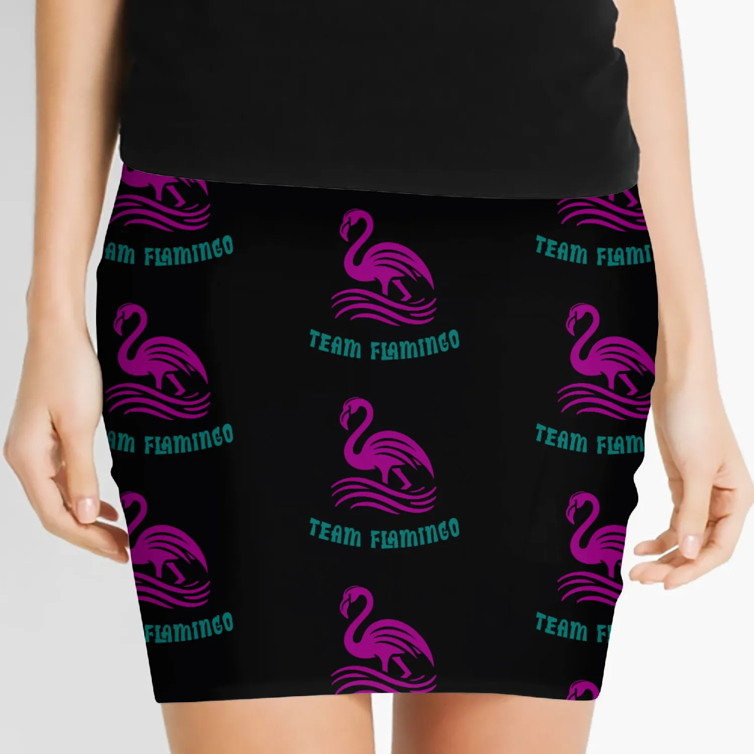 Team Flamingo Women's Mini Skirts