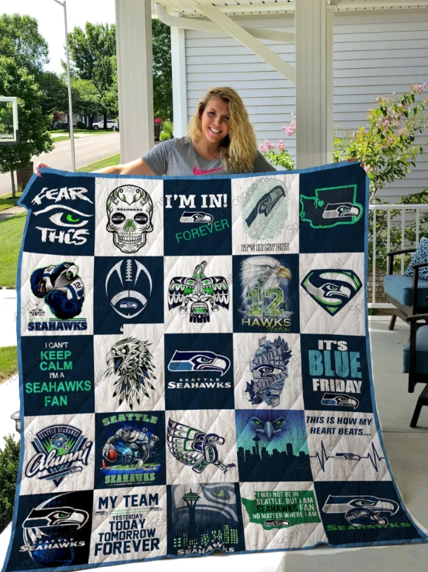 Seattle Seahawks Quilt Blanket