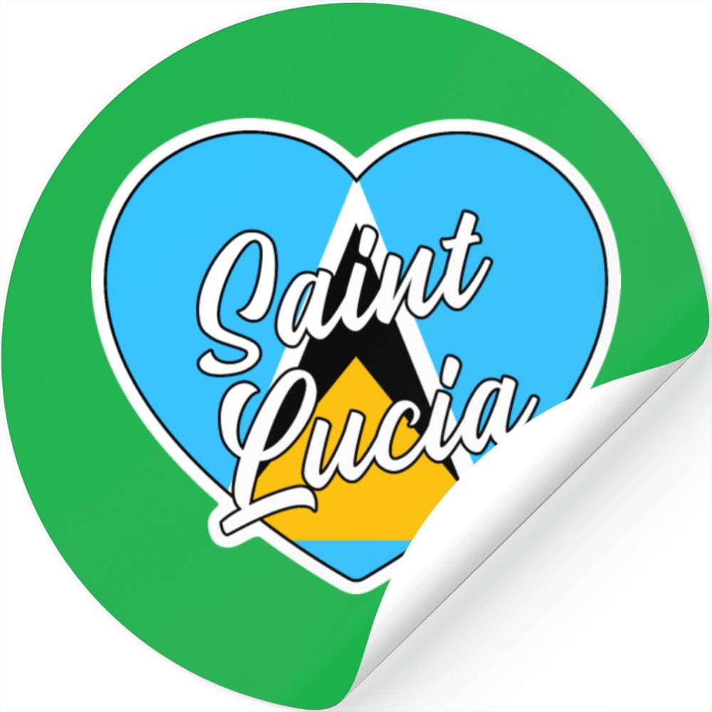 Saint Lucia Stickers