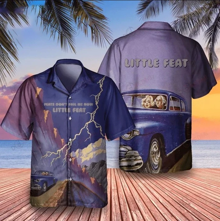 Little Feat Feats Don't Fail Me Now 1974 Album Hawaiian Shirt