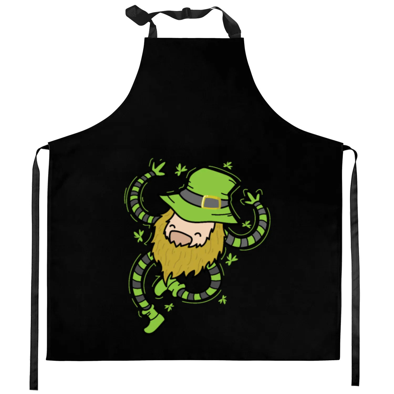 Irish Dwarf St. Patricks Day Kitchen Aprons