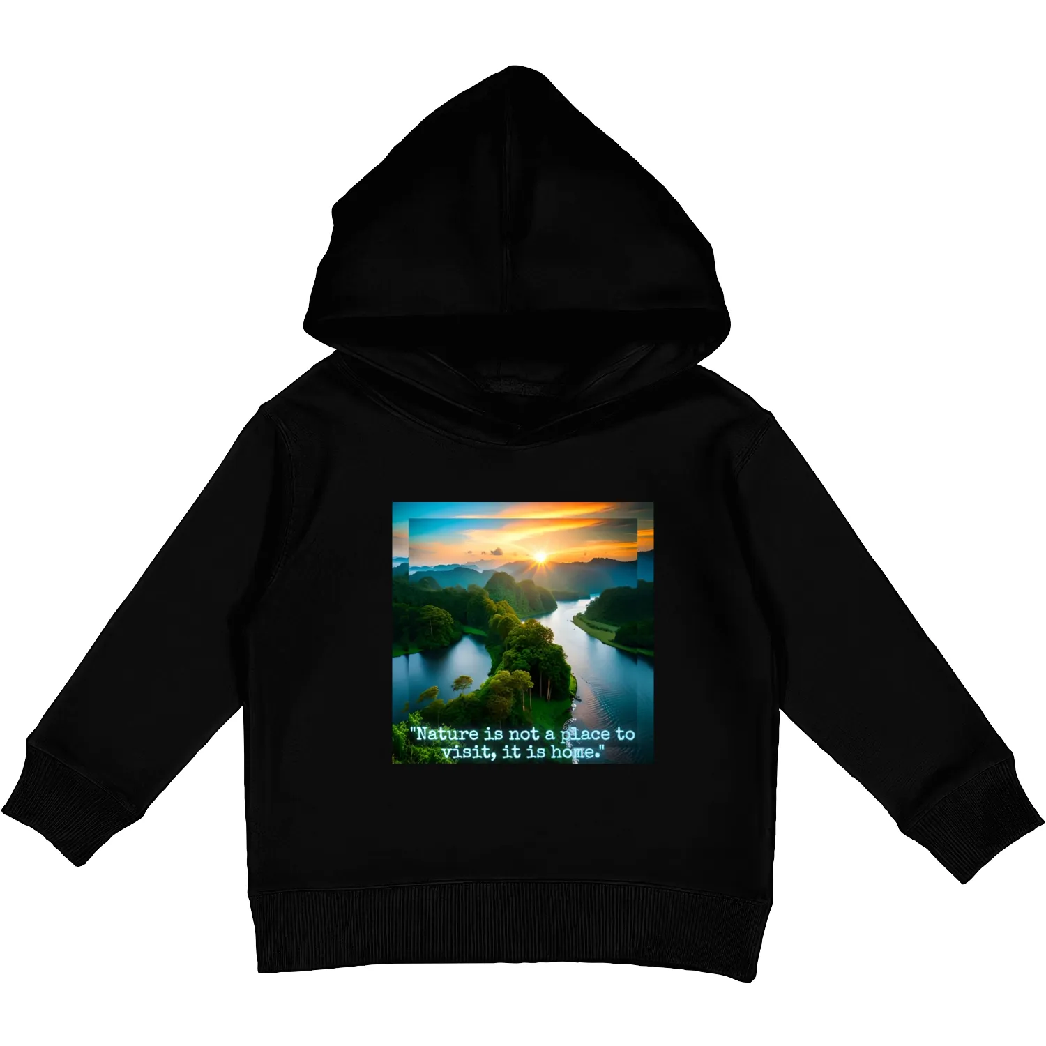 Nature Mother Kids Pullover Hoodies
