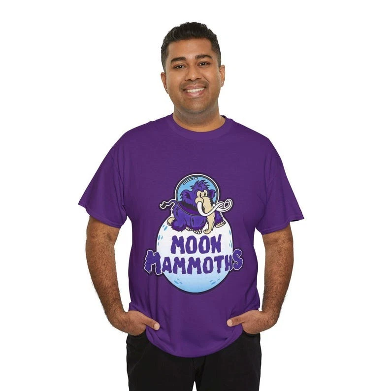 Moon Mammoths Baseball Logo T-Shirt