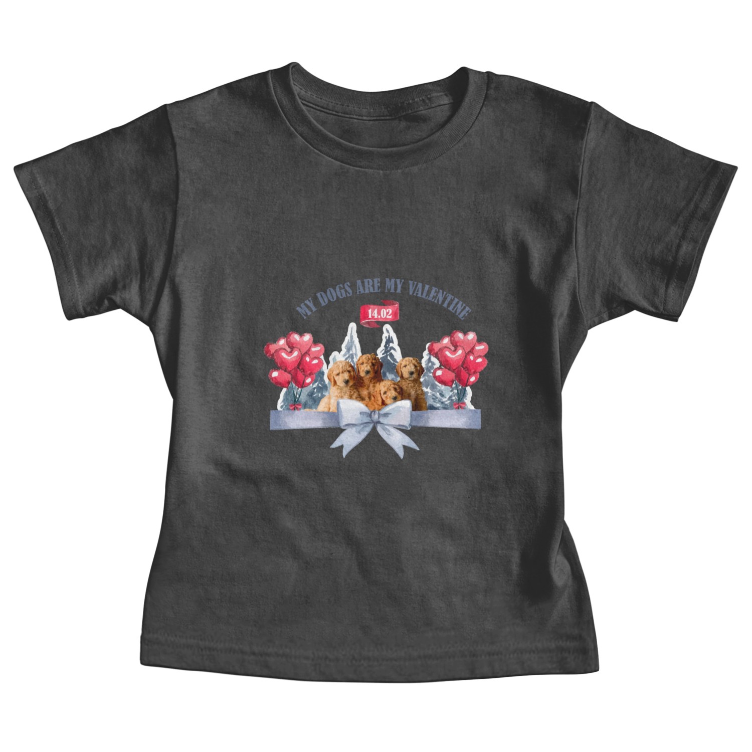 My dogs are my valentine Baby Tees