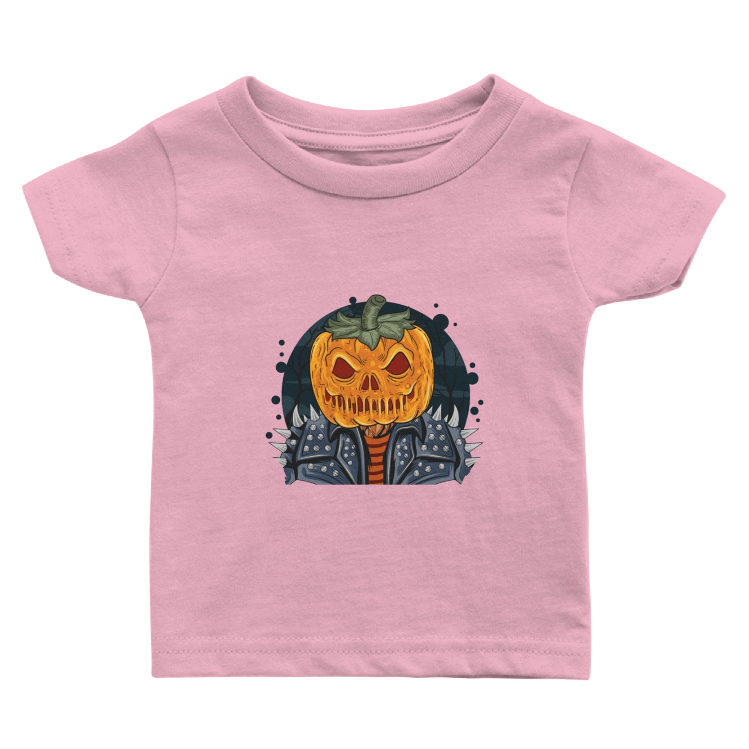 Spooky Jack-o'-lantern Baby T Shirts