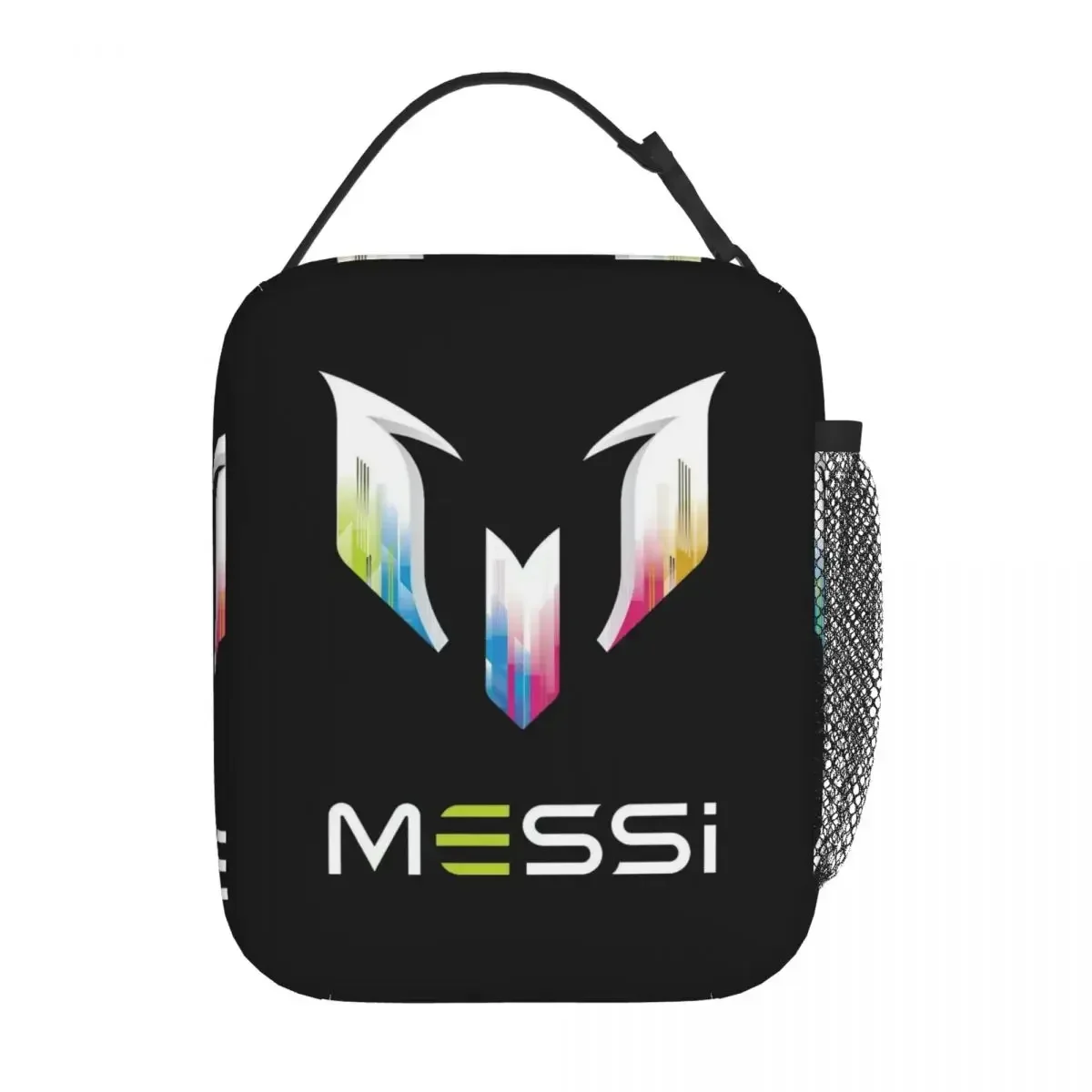 Messis 10 Football Soccer Lunch Bag, Portable Food Container Bags, Cooler Thermal Food Box, Back To School Gift