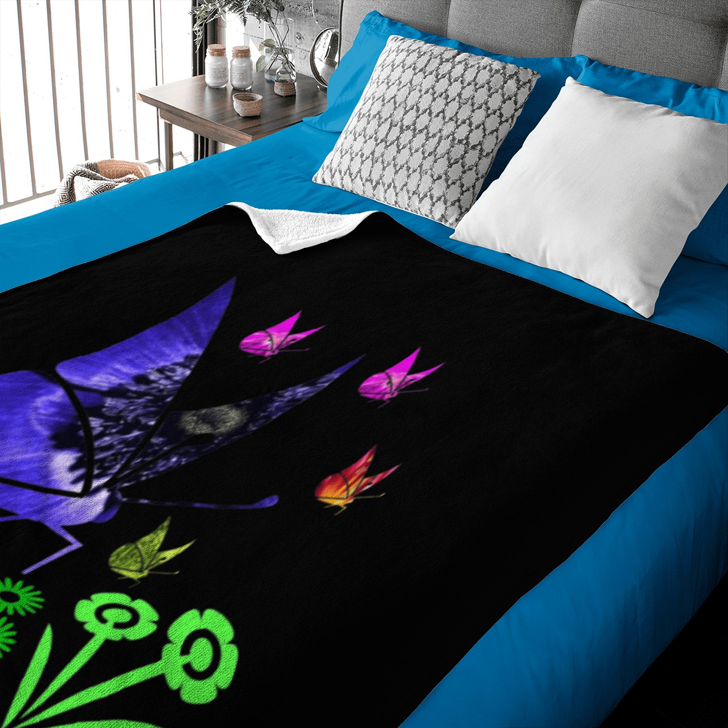 Elegant nature Baby Blankets