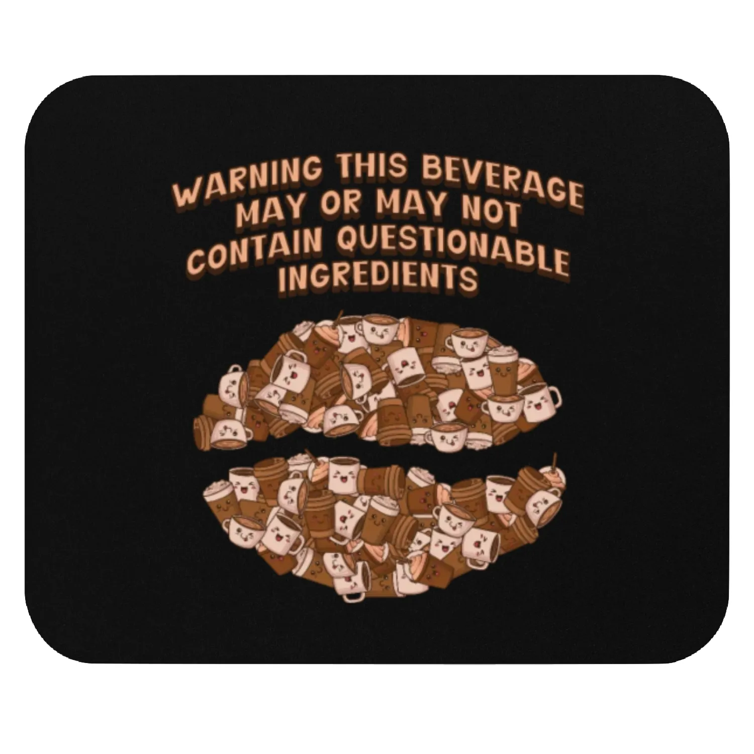 This May Not Contain Questionable Ingredients Beer Mouse Pads