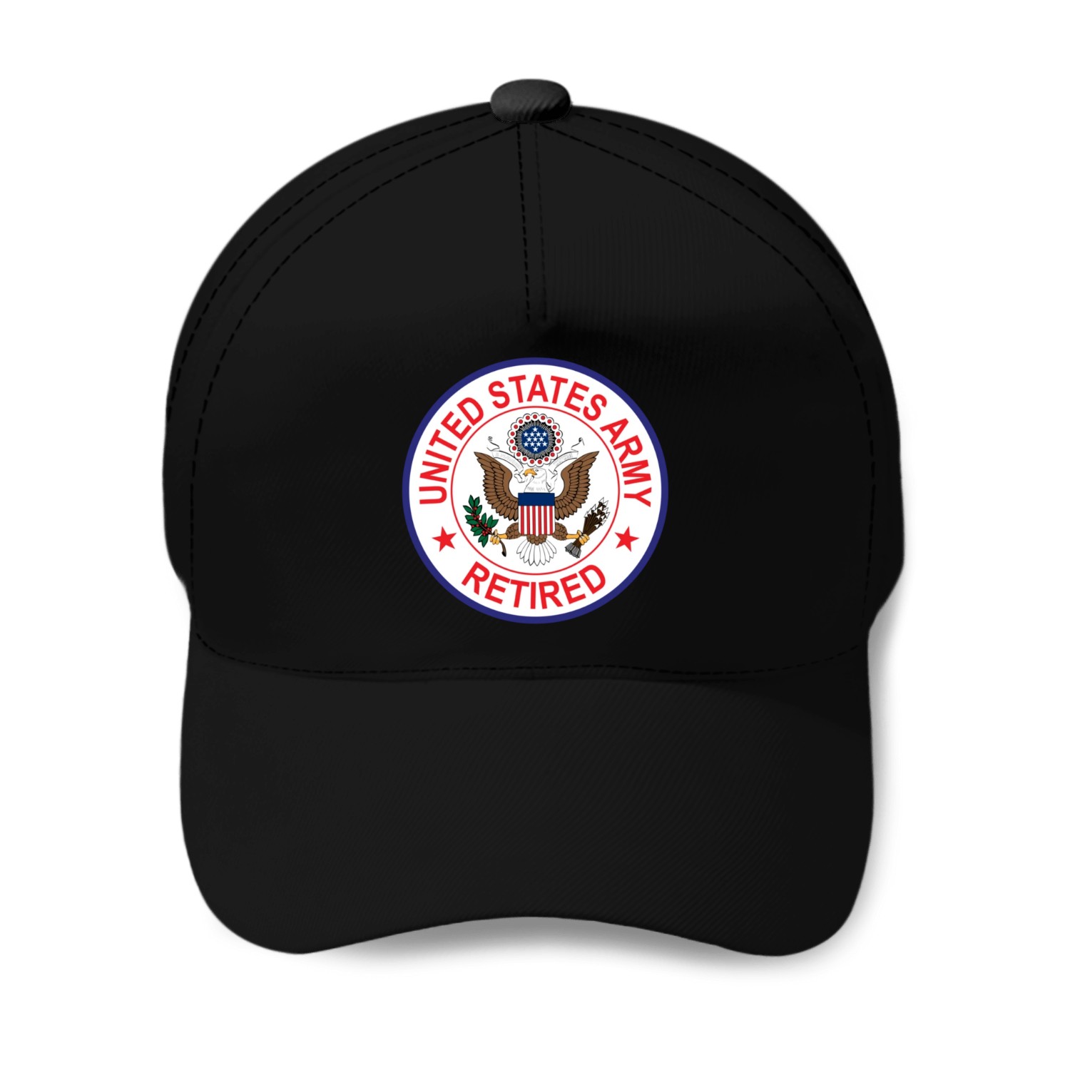 Army Retired Baseball Caps