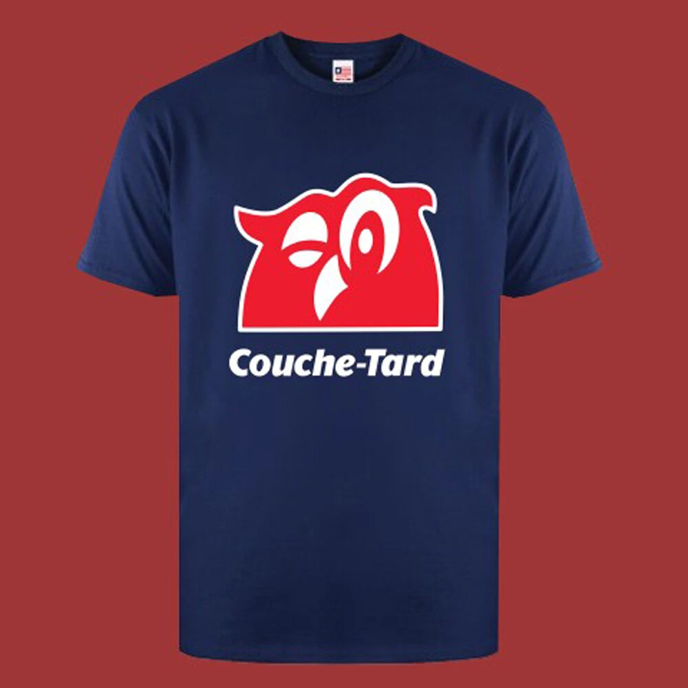 Couche-Tard Convenience Store Men's Navy T-Shirt