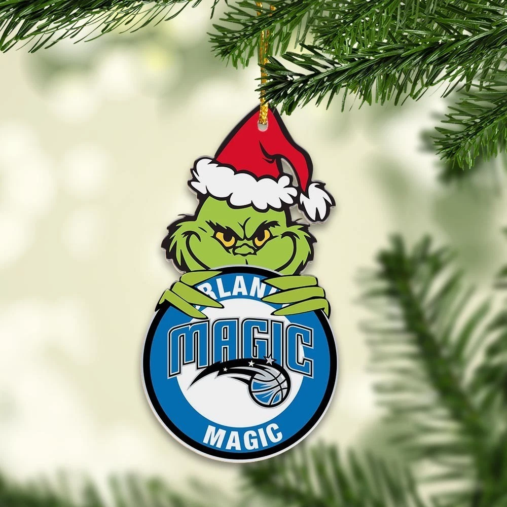 Orlando Basketball Magic Team funny character Christmas Ornament Gift Decor