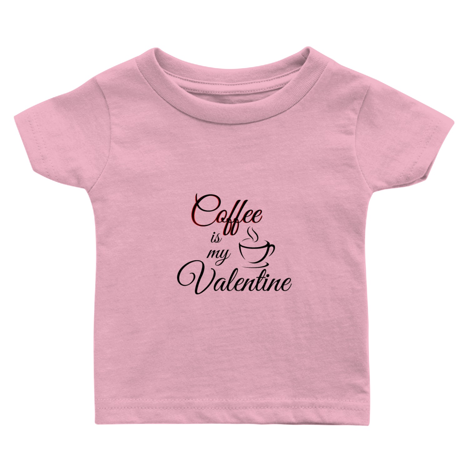 Coffee Is My Valentine Baby T Shirts