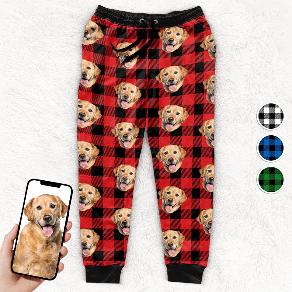 Custom Photo The Greatest Dog In The World - Dog & Cat Personalized Pajama Pants