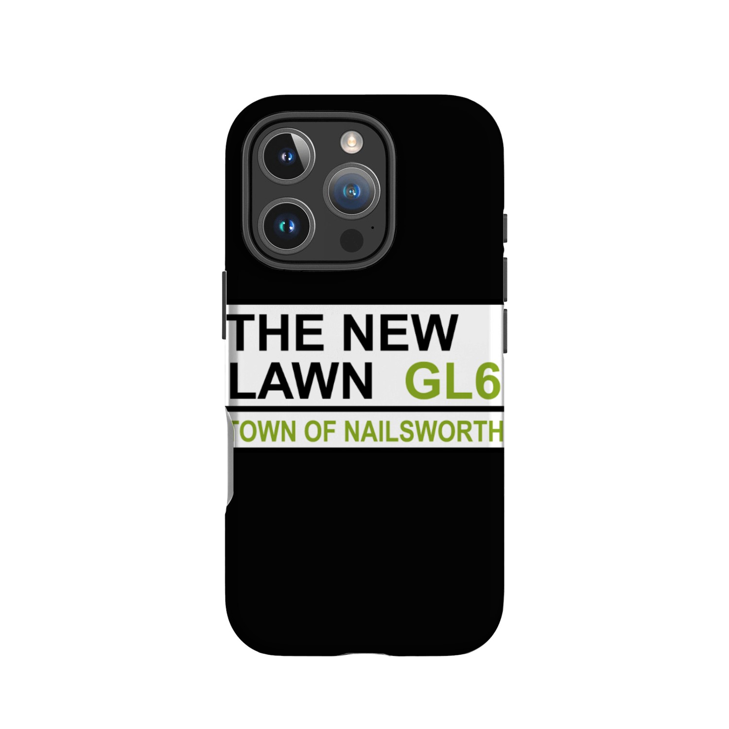 Forest Green Nailsworth The New Lawn Iconic Street IPhone Cases
