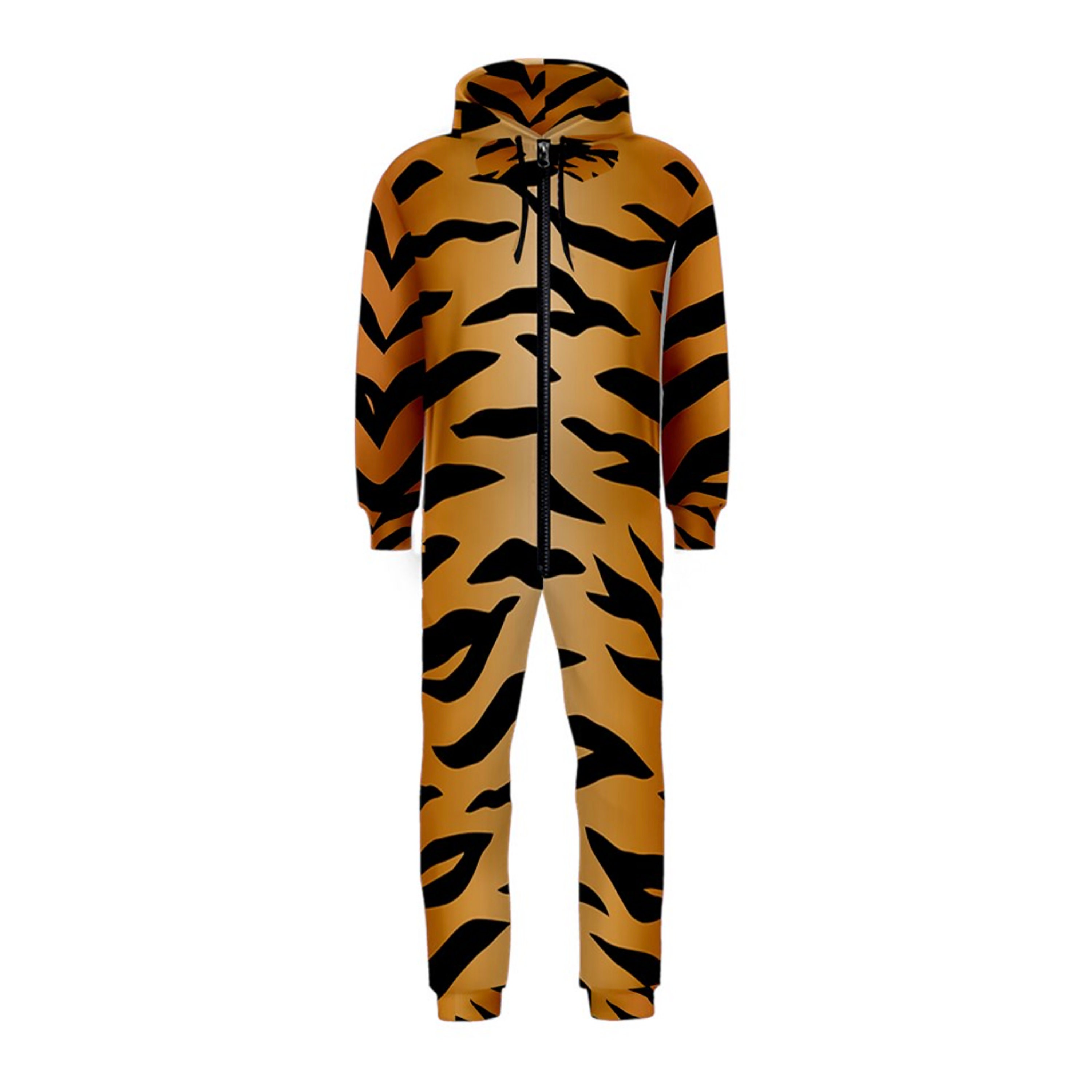 Tiger Onesie, Tiger Hooded Jumpsuit for kids, Tiger print, Feline, Animal print, Animal Lovers, Cat Lovers, loungewear, sleepwear
