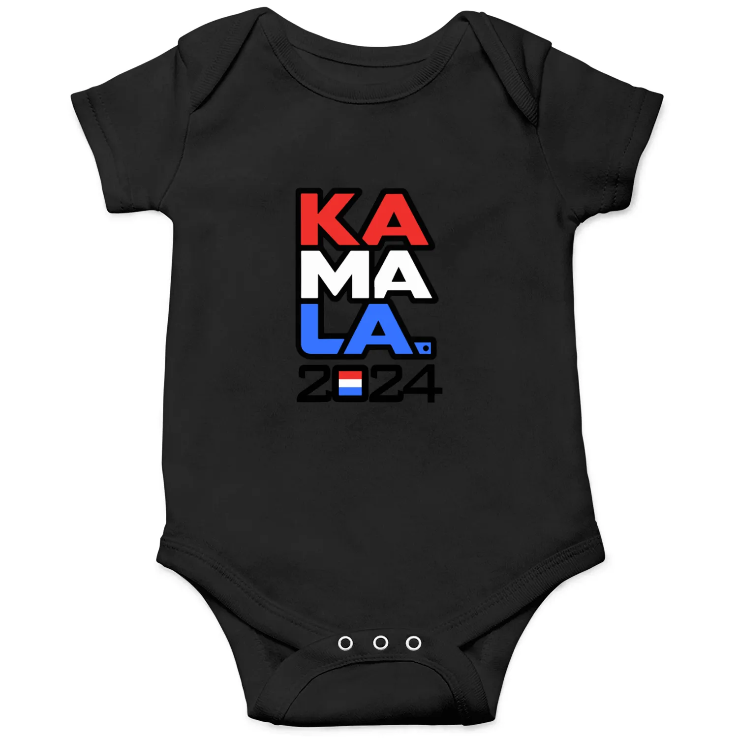 Kamala Harris 2024 Colorful Graphic Onesies
